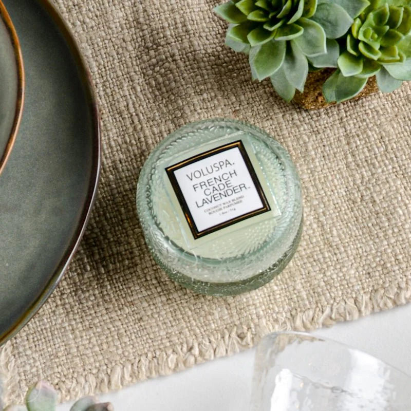 FRENCH CADE LAVENDER MACARON CANDLE
