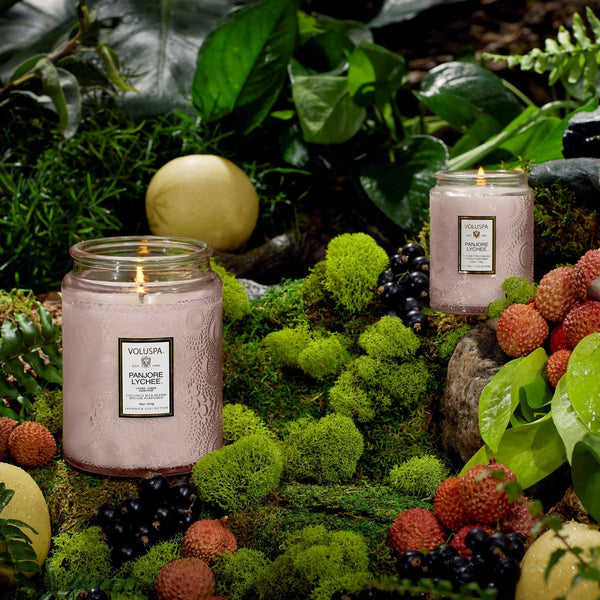 PANJORE LYCHEE SMALL JAR CANDLE
