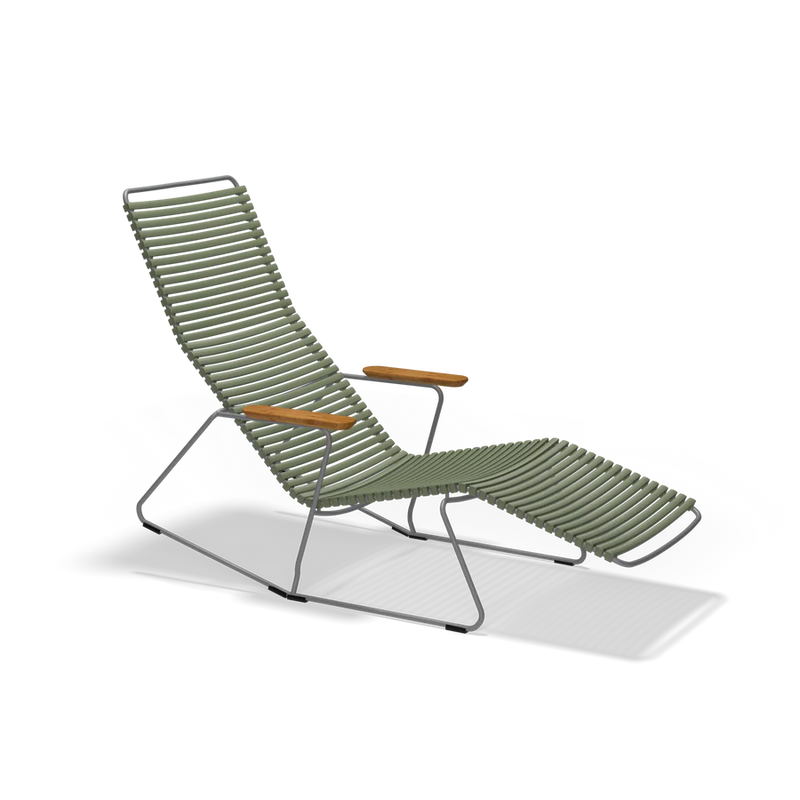 CLICK SUNROCKER With Armrests in bamboo