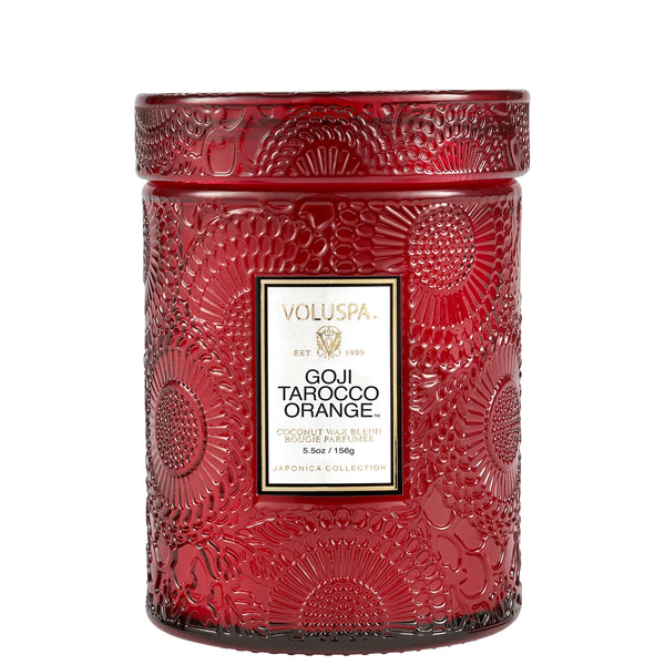 GOJI TAROCCO ORANGE  SMALL JAR CANDLE