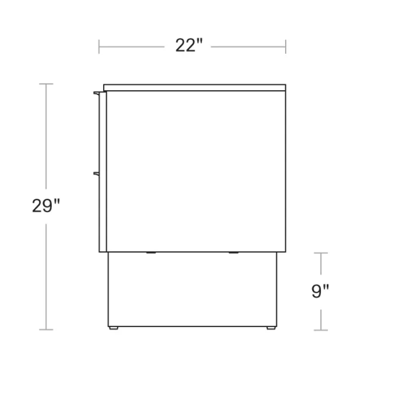 Murmur 2 Door / 2 Drawer Console