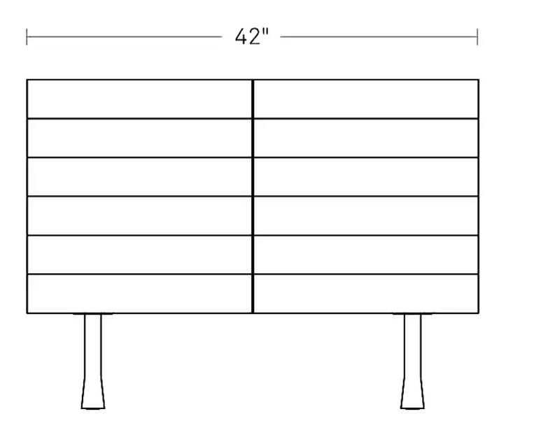 Lap 2 Door Credenza