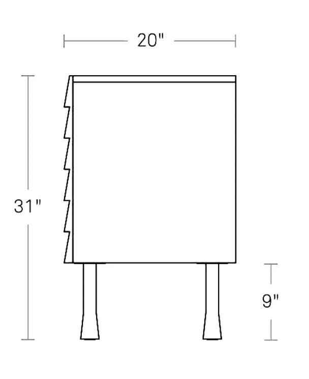 Lap 2 Door Credenza