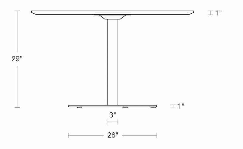 Easy 48" Dining Table