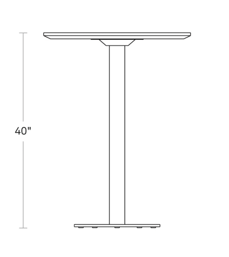 Easy Dining Table 30" Round Bar