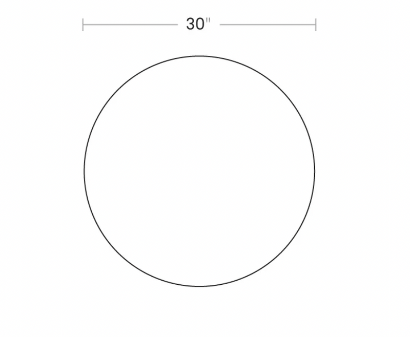 Easy Dining Table 30" Round Bar