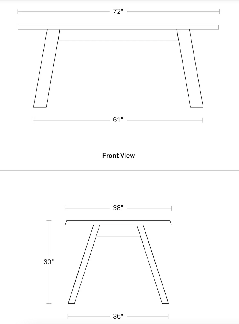 A Walk in the Park Dining Table