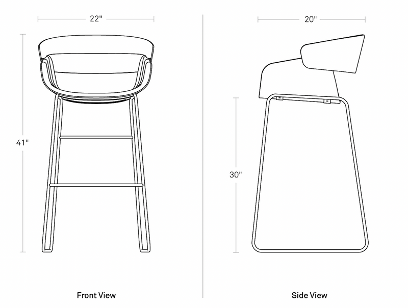 Racer Bar stool