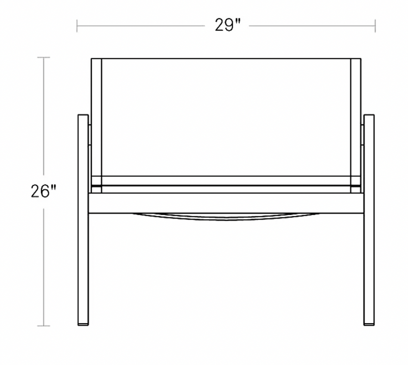 Skiff Outdoor Lounge Chair