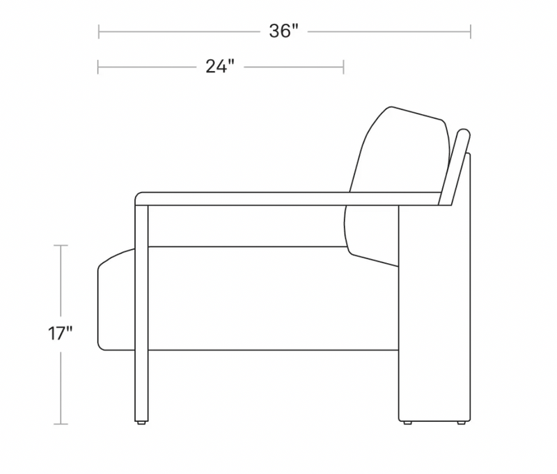 Ridge Outdoor Lounge Chair