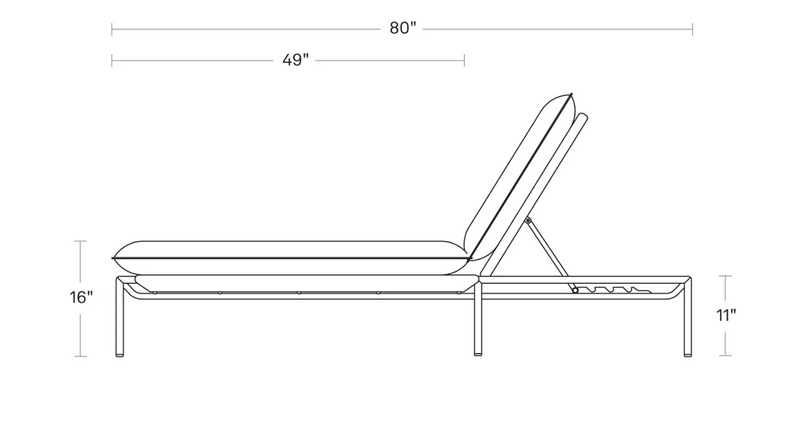 Dog Days Outdoor Sun Lounger