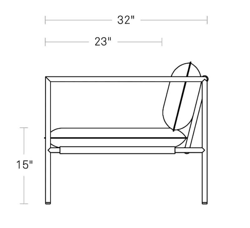 Dog Days Outdoor 2 Seat Sofa