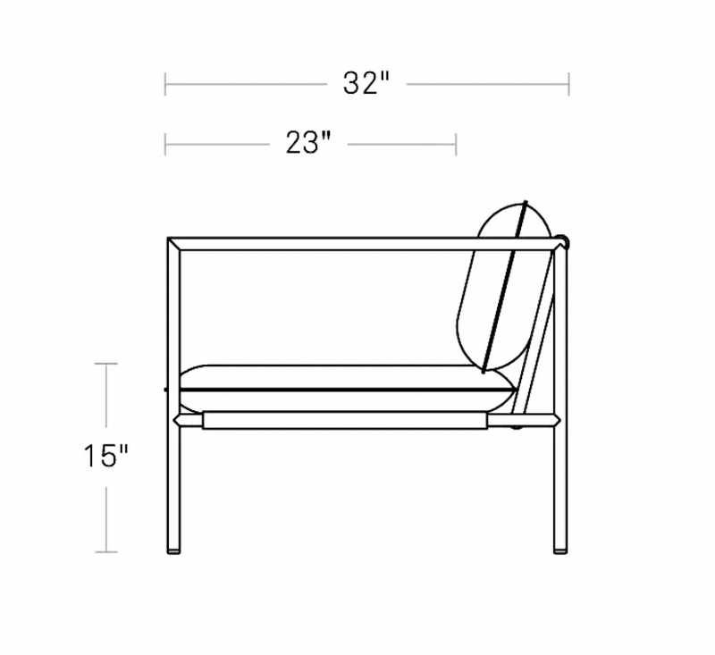 Dog Days Outdoor 3 Seat Sofa