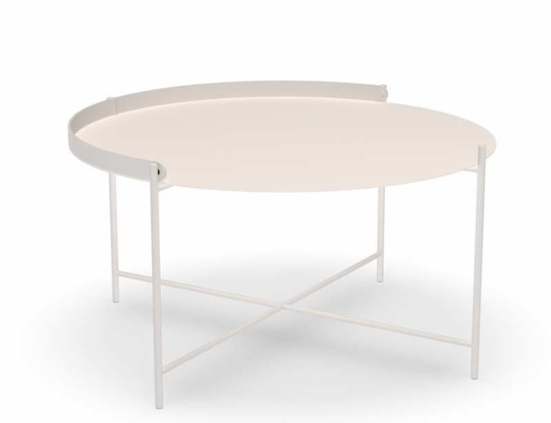 EDGE TRAY TABLE Ø76