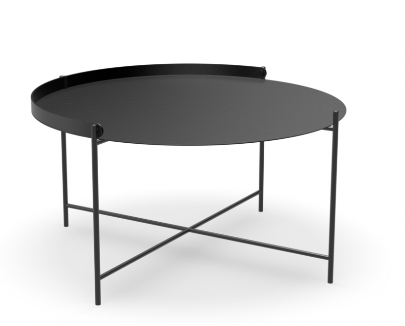 EDGE TRAY TABLE Ø76