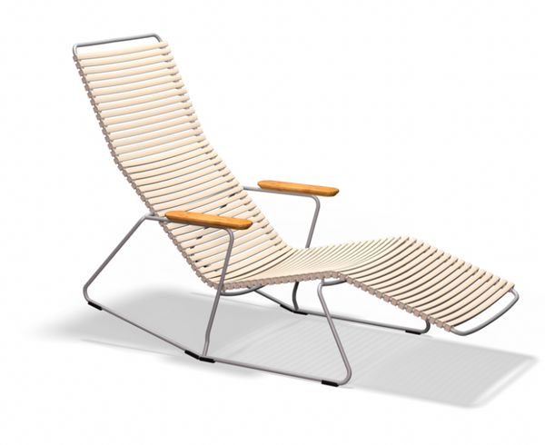 CLICK SUNROCKER With Armrests in bamboo