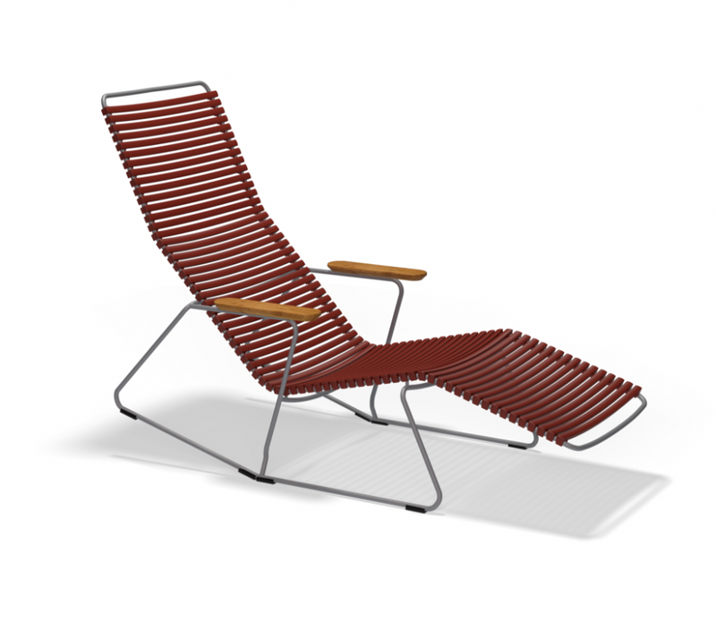 CLICK SUNROCKER With Armrests in bamboo