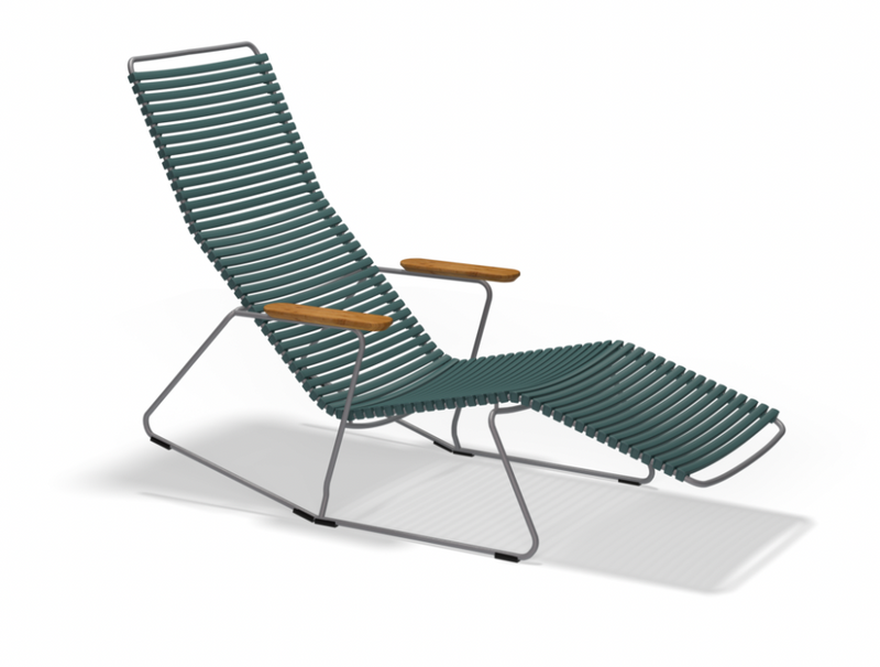 CLICK SUNROCKER With Armrests in bamboo