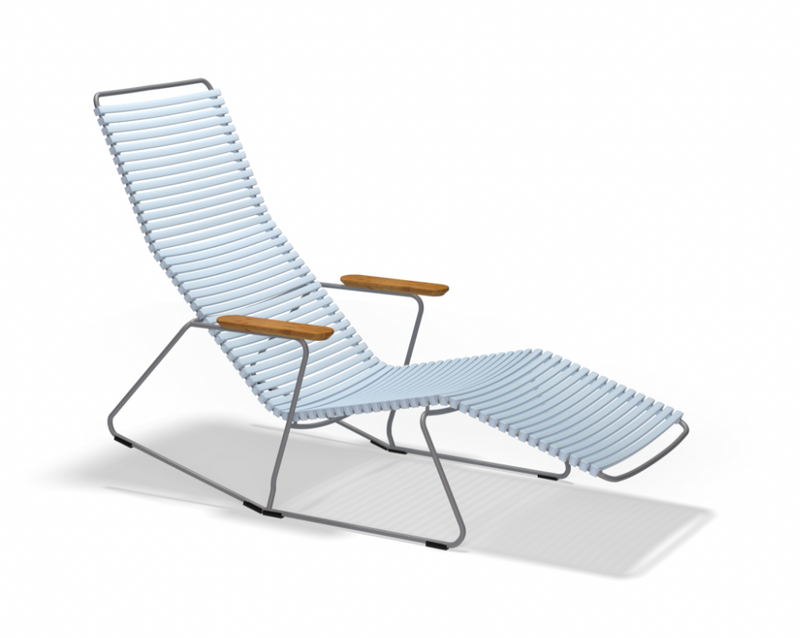 CLICK SUNROCKER With Armrests in bamboo