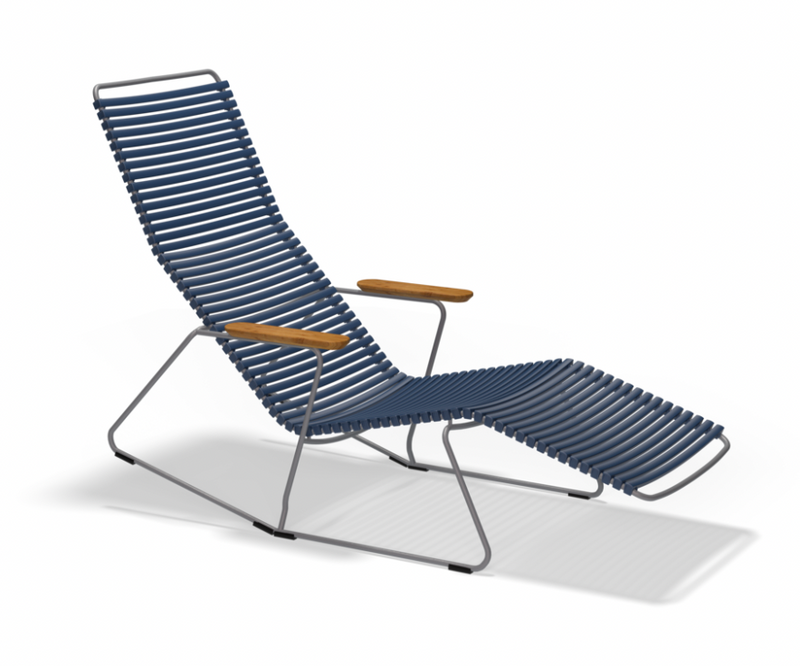 CLICK SUNROCKER With Armrests in bamboo