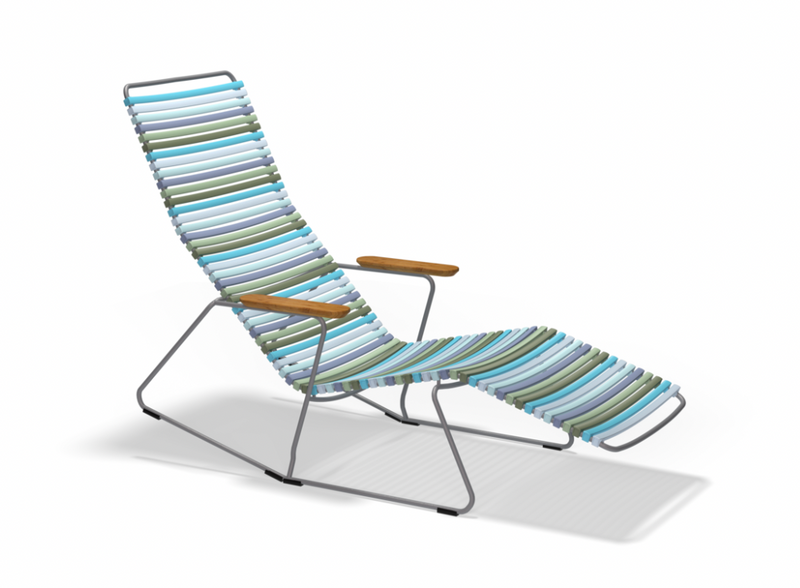 CLICK SUNROCKER With Armrests in bamboo