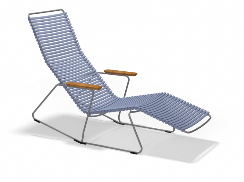 CLICK SUNROCKER With Armrests in bamboo