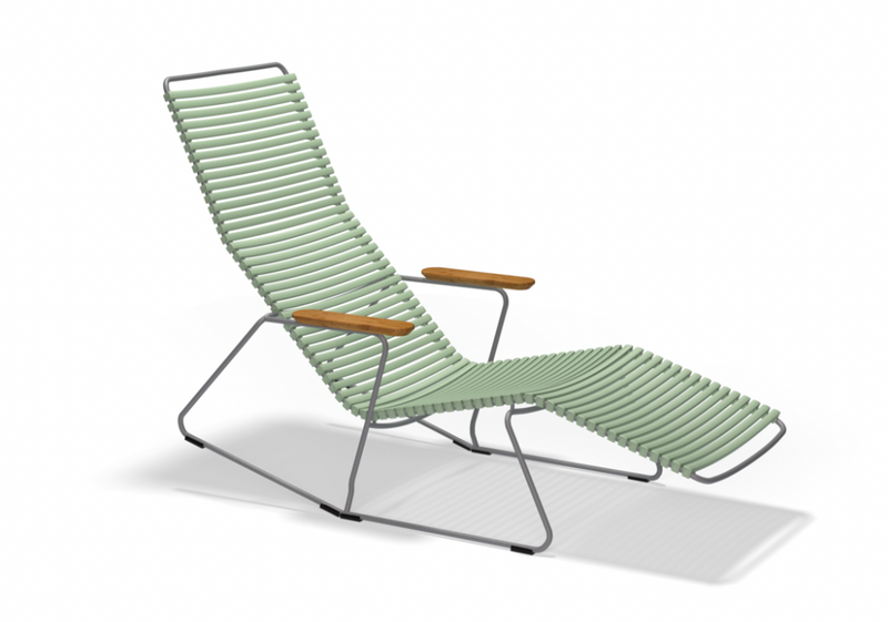 CLICK SUNROCKER With Armrests in bamboo