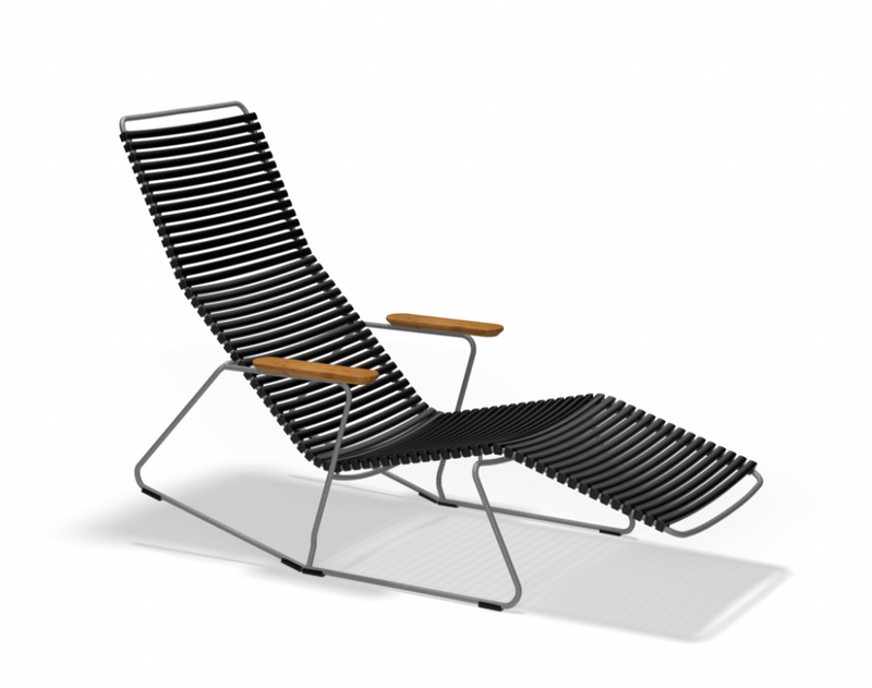 CLICK SUNROCKER With Armrests in bamboo