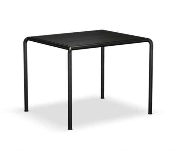 AVANTI Dining table // 83x98 // Aluminum