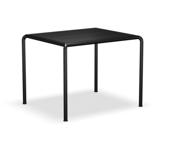 AVANTI Dining table // 83x98 // Aluminum