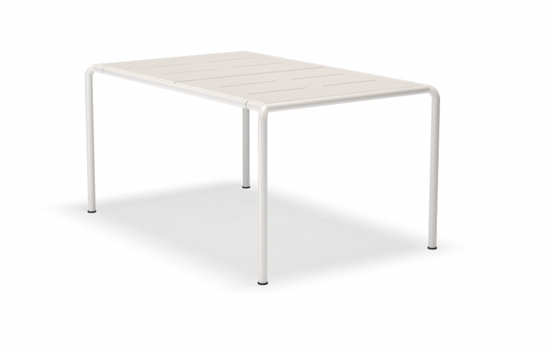AVANTI Dining table // 153x98 // Aluminum