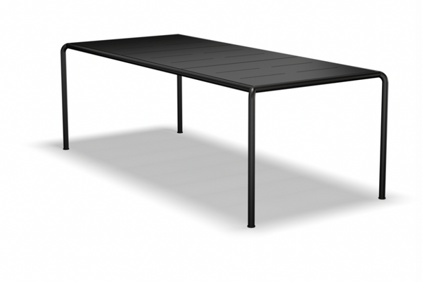 AVANTI Dining table // 222x98 // Aluminum