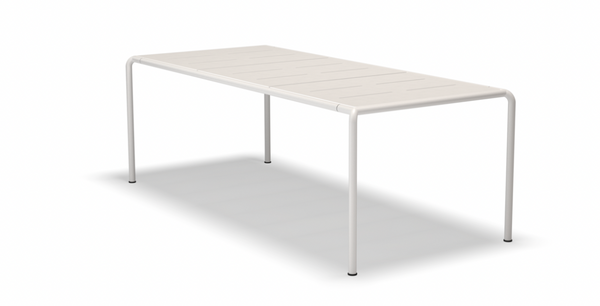 AVANTI Dining table // 222x98 // Aluminum