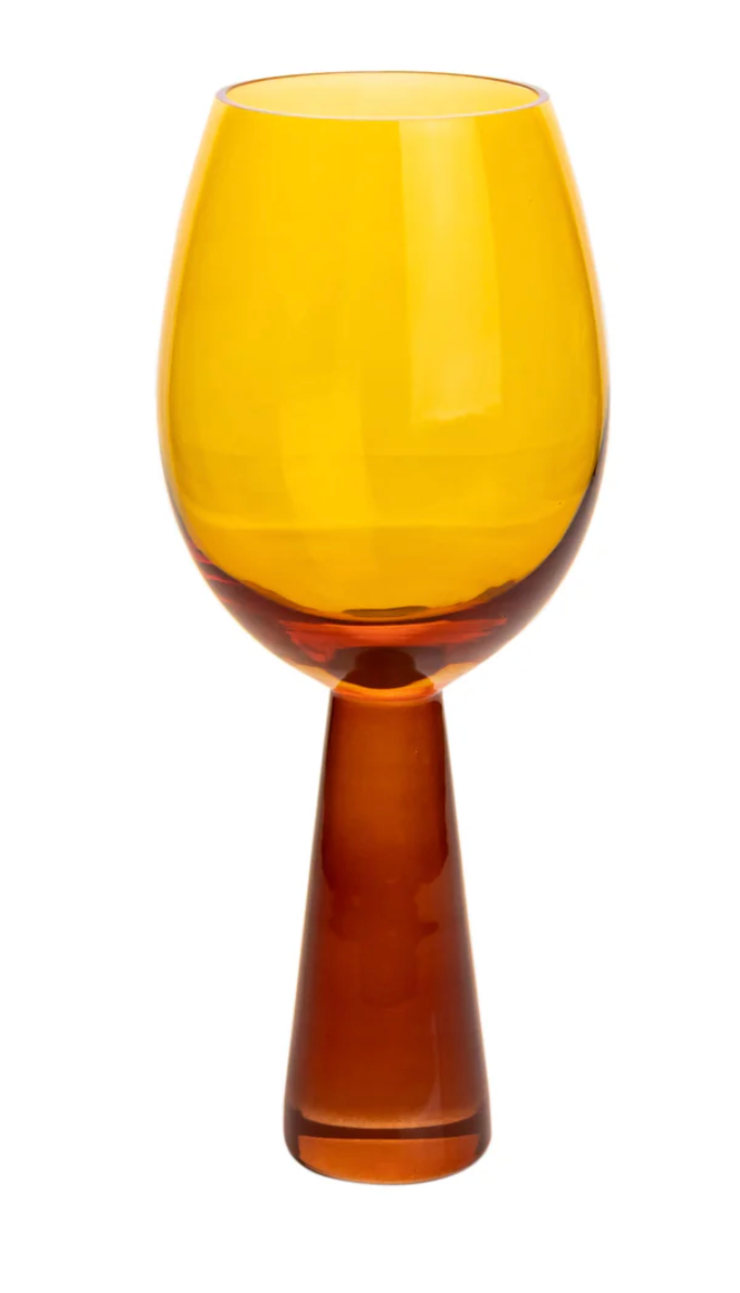 Rose Wine Glasses - Set of 4