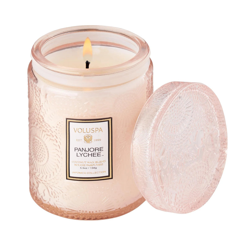 PANJORE LYCHEE SMALL JAR CANDLE